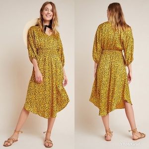 NWT Anthropologie Marigold Midi Dress sz M